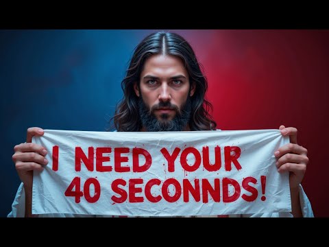 🔴GIVE ME 40 SECONDS AND SEE FOR YOURSELF | GOD MESSAGE NOW | GOD MESSAGE TODAY #jesus #god