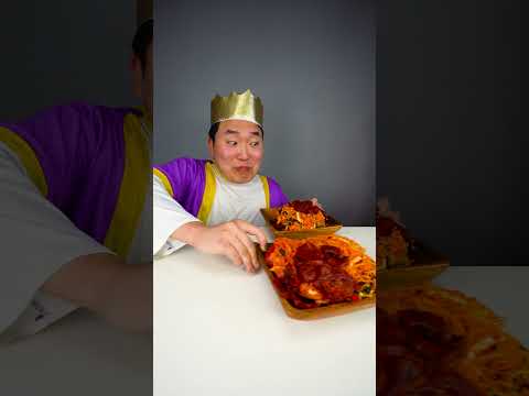 ASMR Mukbang Spicy Chinese Food, Spicy Noodles , Spicy Shrimp | TikTok funny eating show #shorts