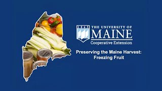 Preserving the Maine Harvest: Freezing Fruit