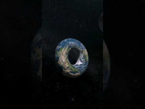 What If Earth Was Donut Shaped #shorts #nasa #space #universe #science #cosmos #whatif