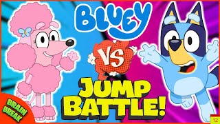 Bluey Jump Battles & Freeze Dance | Just Dance Brain Breaks | Danny Go Noodle | Bluey Fun