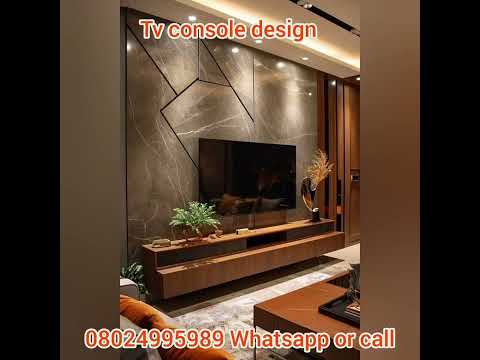 TV INTERIOR CONSOLE  LUXURIOUS DESIGNS FOR YOUR HOUSE IN NIGERIA