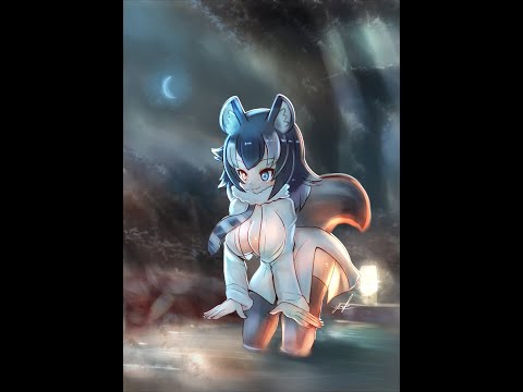 けものフレンズ タイリクオオカミ painting process  (#けものフレンズ#動物朋友#タイリクオオカミ#Gray_Wolf#KemonoFriends)