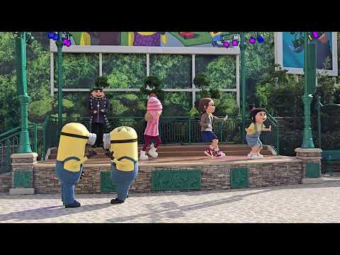 Universal Studios Singapore「Despicable Me Family Portrait」(2025/02/24/9:50)①