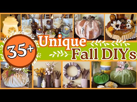 Check Out these AMAZING Unique Fall DIYs YOU MUST TRY