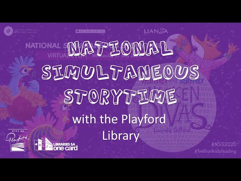 National Simultaneous Storytime with Playford Library 2020