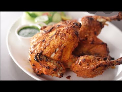 Whole chicken tandoori| indian tandoori chicken முழு கோழி தந்தூரி