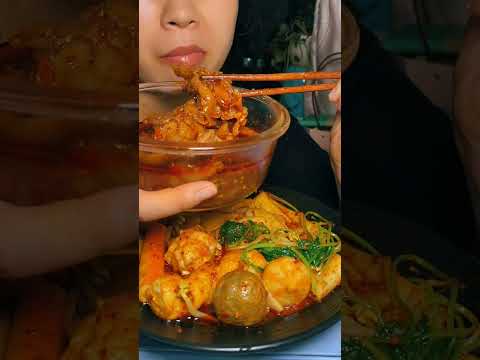 ASMR eating spicy food 🥵🔥#asmr#asmrsounds#asmrfood#shorts#short#food#foodie#viral