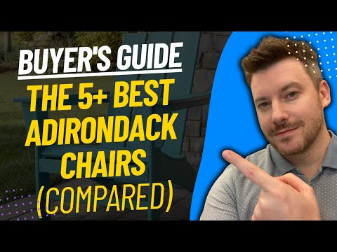 TOP 5 Best Adirondack Chairs - Best Adirondack Chair Review (2024)