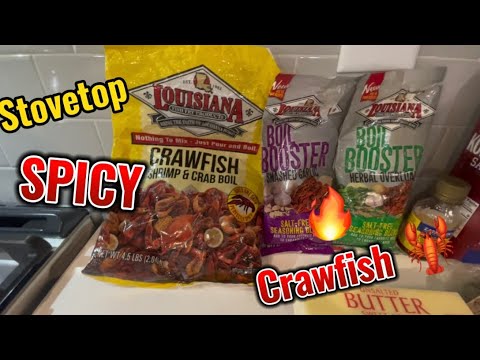 Crawfish Boil in the Kitchen!