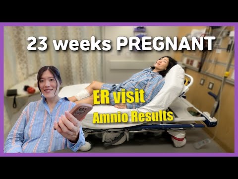 Rough Week of My Pregnancy l Emergency Room Visit During 23 week Pregnancy, Amniocentesis results