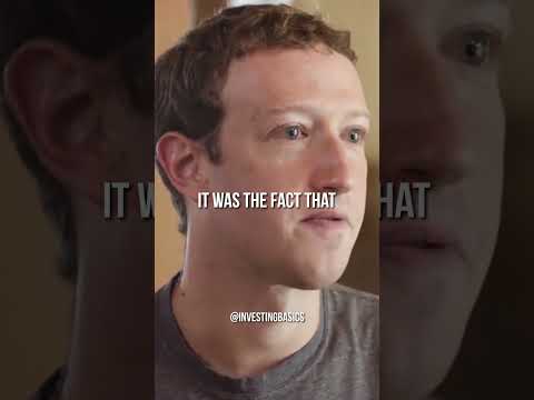 MARK ZUCKERBERG : Why I Didn't Sell Facebook