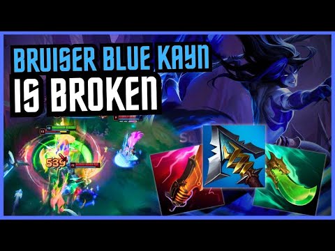 *NEW* BLUE KAYN BUILD FINALLY MAKES HIM A S+ TIER CHAMPION! (MUST ABUSE!!)