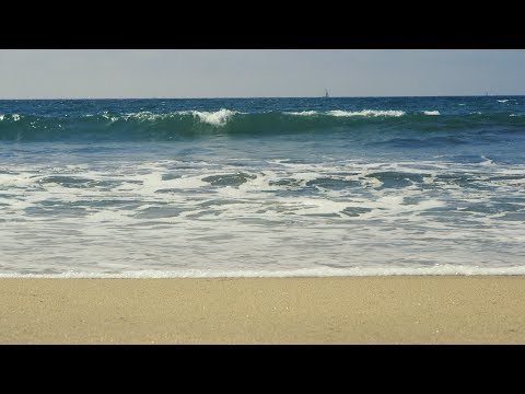 Sandy Shore - Relaxing Video w/Natural Sounds - Stress Relief, Calm, Yoga, Meditation, Focus