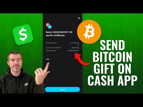 How to Gift Bitcoin on Cash App