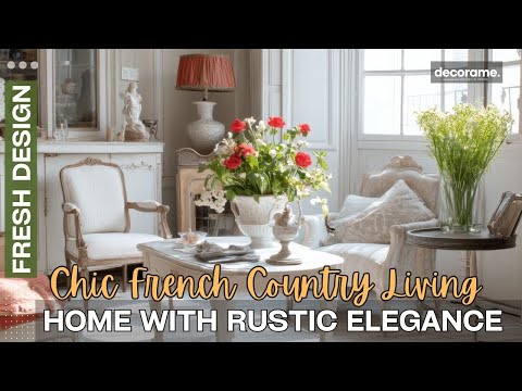 Chic French Country Living: Transform Your Home with Rustic Elegance