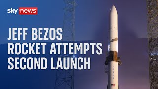 Jeff Bezos rocket New Glenn attempting second launch