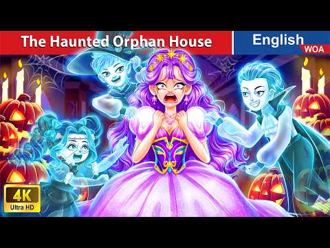 The Haunted Orphan House: A Halloween Ghost Story 🏰👻🌛 Fairy Tales in English @WOAFairyTalesEnglish