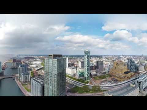 Liverpool - UK - The Liverpool Skyline 360° Panorama