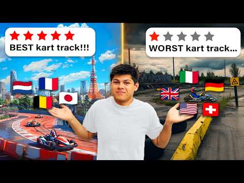 Ranking Every Go Kart Track I Visited in 2024 (32 Tracks, 9 Countries)