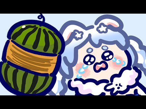 Pekora vs Watermelon【Hololive Animation】