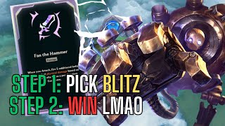 Why Blitzcrank is Picked EVERY GAME in Arena: Bluetooth Blitzcrank Ults | Arena God Speedrun #14