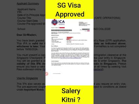 Singapore Work Permit ||  #singaporeimmigration  #shortsvideo #shortsfeed #trending #viralvideo