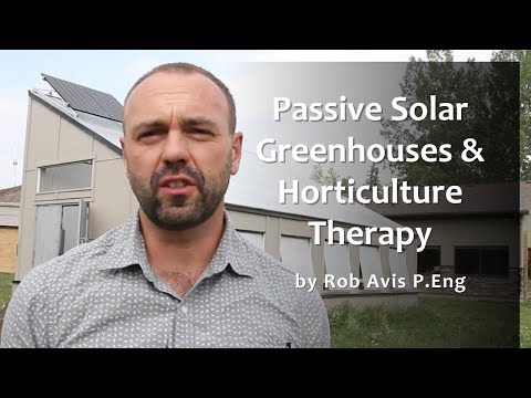 4 Season Passive Solar Greenhouse With Climate Battery