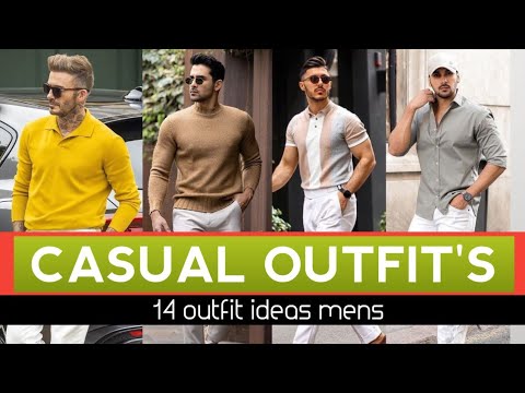 CASUAL OUTFIT Ideas for Men _ 2024 🔥 men's fashion guide