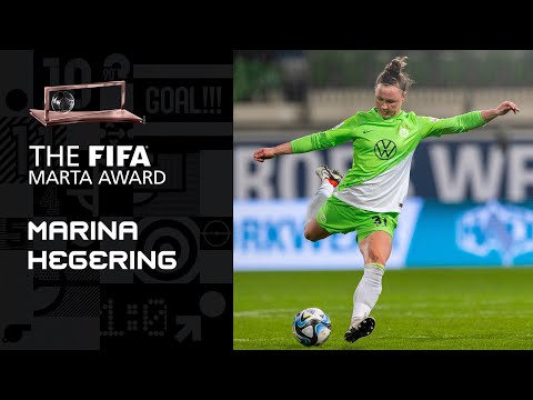 Marina Hegering | Essen v Wolfsburg | FIFA Marta Award 2024 Nominee