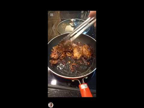 Cooking Chicken Thigh #food #satisfyingasmr