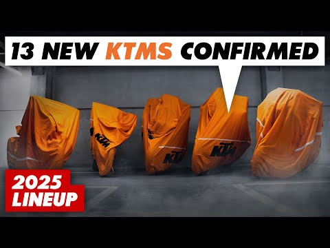 KTM Announce 13 NEW MOTORCYCLES For 2025 Ahead Of EICMA!