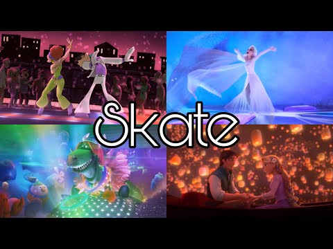 Skate | Bruno Mars (Disney Edit)