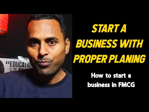 How to start a business in FMCG | start a Business with proper planing