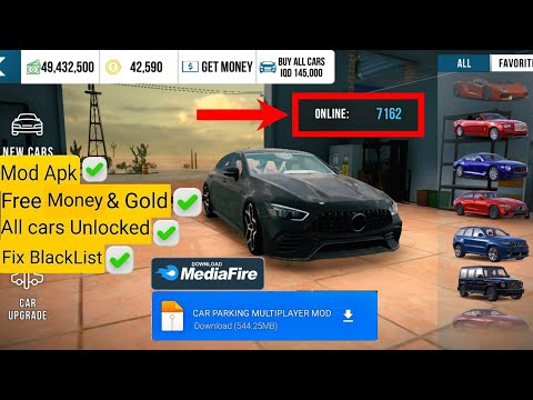 CAR PARKING MULTIPLAYER MOD APK V4.8.8.3 New Update 2022 |Online