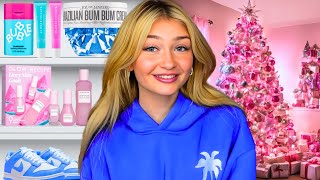 HUGE CHRISTMAS PR HAUL | skincare, makeup, and more!