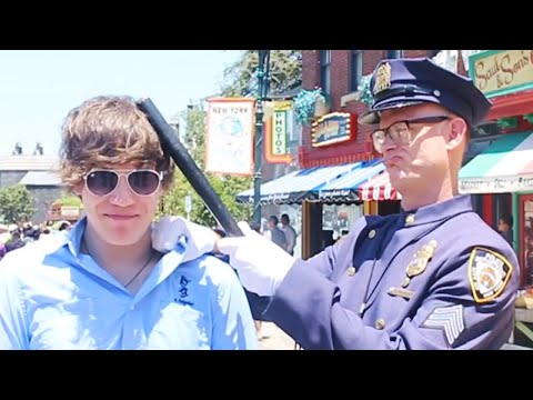 Arrested at Theme Park