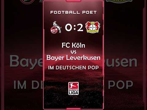 [Highlights im Deutschen Pop] FC Köln vs Bayer Leverkusen #fußball