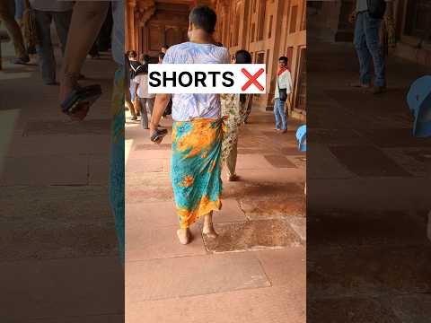 Jodha Akbar Palace in Fatehpur Sikri #history #india #minivlog #shorts