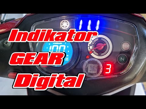 Indikator gear perseneling digital universal Vega zr RR Spark 115 sirius taurus crypton jupiter