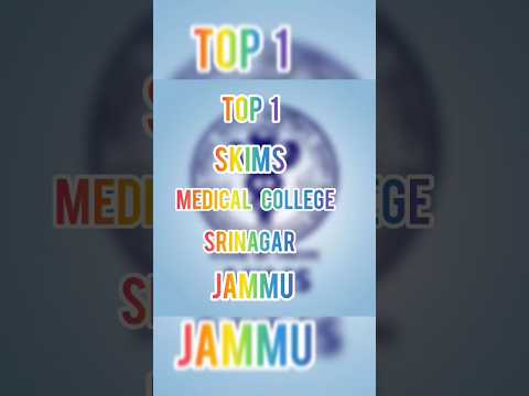 Top 10 Medical Colleges in Jammu & Kashmir #viral #trending #neet #aiims #mbbs #neet2023 #pw #jammu