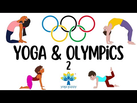 Olympic Games & Yoga Poses for Children | Yoga for Strength and Balance for Kids | Yoga Guppy