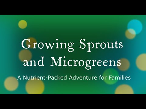 Growing Sprouts and Microgreens