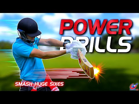 Hit HUGE sixes CONSISTENTLY - Cricket POWER HITTING drill set