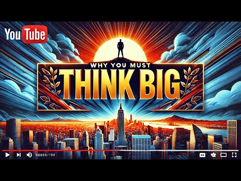 Why You Must Think BIG in Life and Business