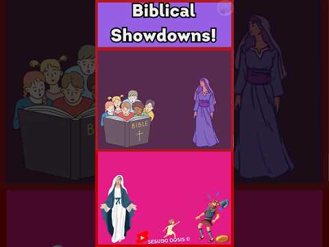 Biblical Showdowns! #biblical  #showdowns! #shorts #bibletips #bible #lesson #faith #teachings