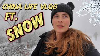 My life in RURAL CHINA! American living in a mountain village ⛰❄️ 美国人在中国农村的美好日子！