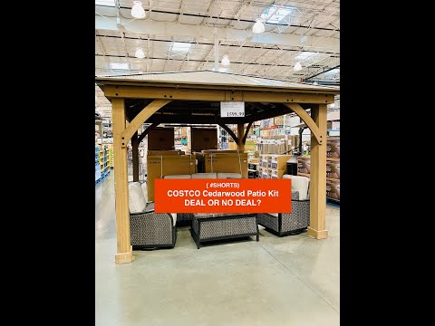 COSTCO 12 x 14 Yardistry Patio Gazebo Kit: DEAL or No DEAL? (2021) Shirley Bovshow Reviews! #shorts