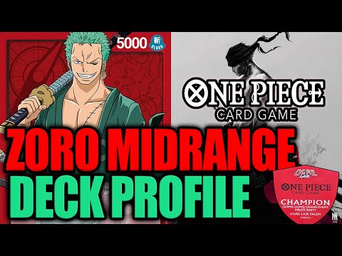 Zoro Midrange Deck Profile - Set 1 - One Piece Card Game