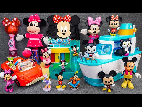 Satisfying with Unboxing Disney Minnie Mouse Water Park Bath Playset | Review Toys ASMR